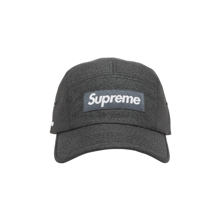 Supreme Glitter Cordura Camp Cap 'Black'