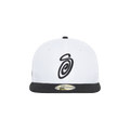 Stussy Curly S 59Fifty New Era Cap 'White/Black'