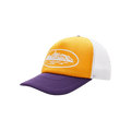 Corteiz Alcatraz Trucker Hat 'Yellow/Purple'