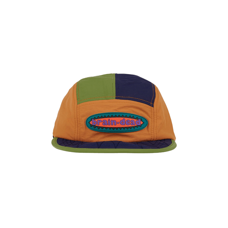 Brain Dead Adventure Nylon Duckbill Hat 'Navy/Multicolor'