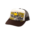 Kapital Coneycowbowy Trucker Cap 'Ecru/Brown'