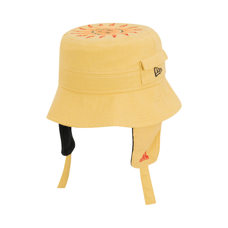 Jungles x New Era Sun Bucket Hat 'Cream'