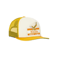 Rhude Paradise Valley Twill Trucker Hat 'Mustard/Vintage White'