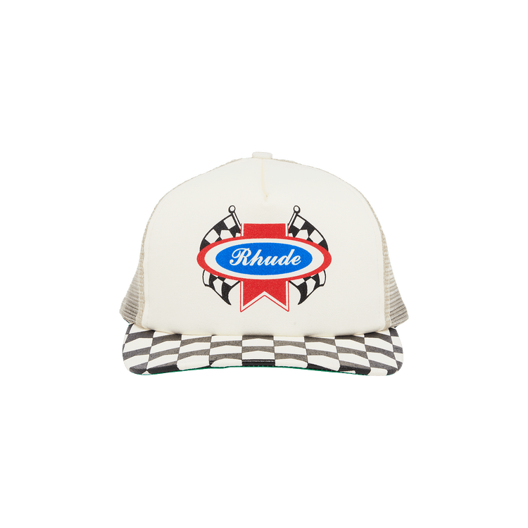 Rhude Chevron Rally Trucker Hat 'Off-White'