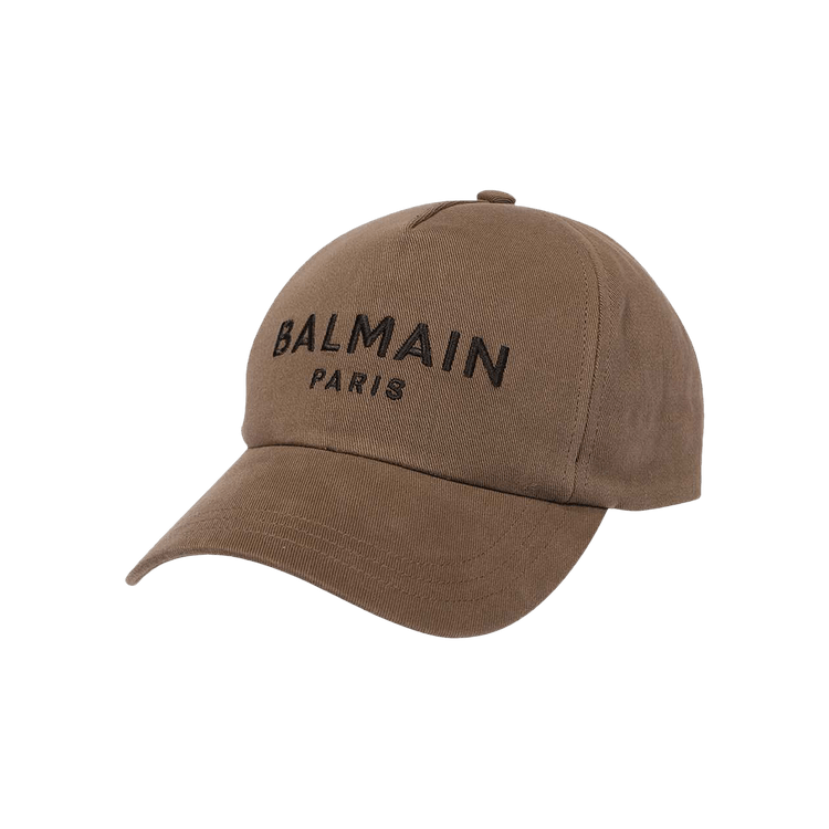 Balmain Logo Cap 'Marron'
