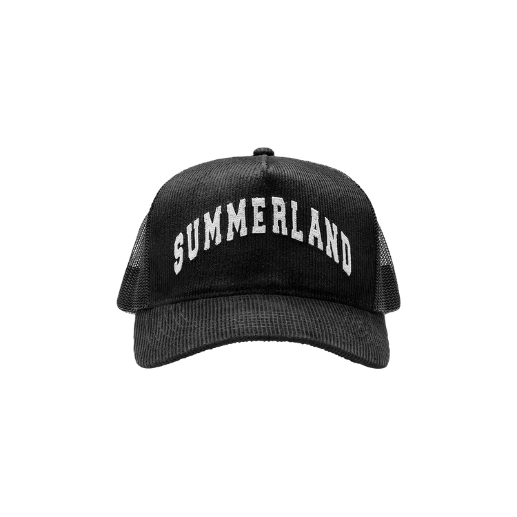 Nahmias Summerland Corduroy Trucker Hat 'Sand'