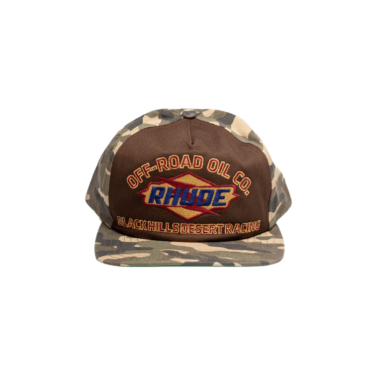 Rhude Camo Hat 'Camo/Brown'