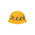 KidSuper Running Guys Crochet Hat 'Golden'