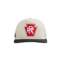 Rhude Triple R Trucker Hat 'Stone/Black'