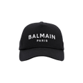 Balmain Paris Logo Cap 'Black/White'