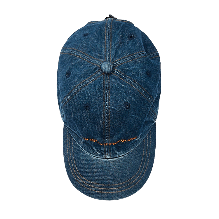 Song for the Mute Washed Denim Cap 'Blue'