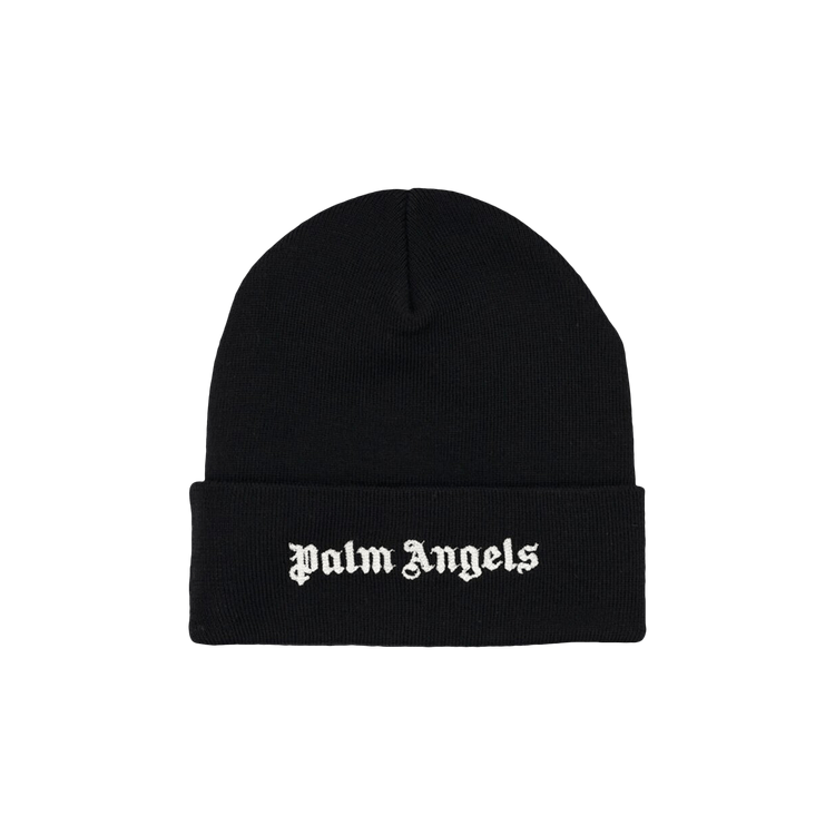 Palm Angels Classic Logo Beanie 'Black'