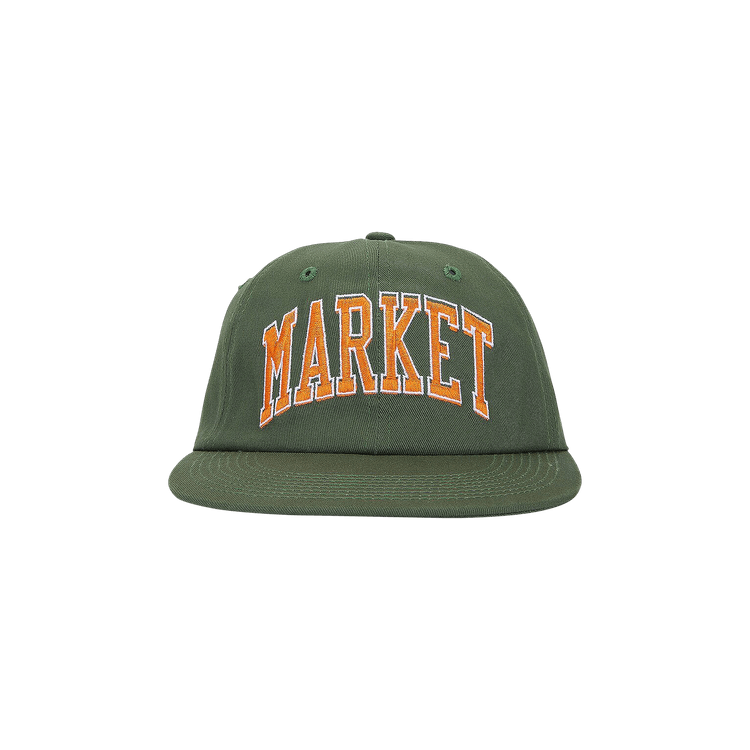 Market Offset Arc 6 Panel Hat 'Sage'