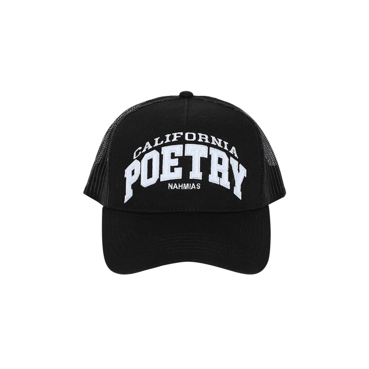 Nahmias California Poetry Trucker Hat 'Black'