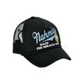 Nahmias Miracle Way Trucker Hat 'Dusty Blue/Black'