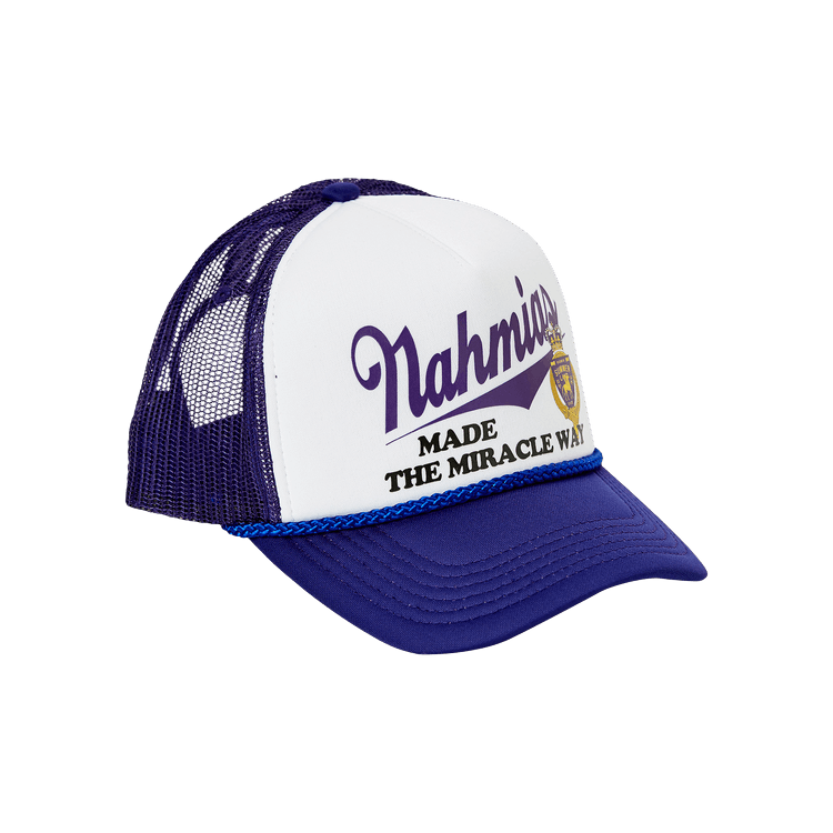 Nahmias Miracle Way Trucker Hat 'Grape'