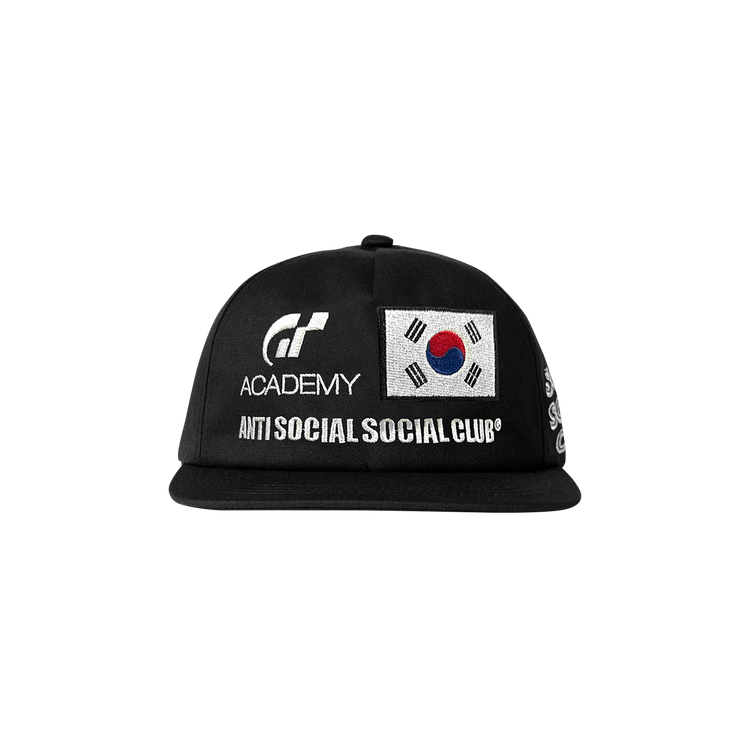 Anti Social Social Club x Gran Turismo Flag Cap 'Black'
