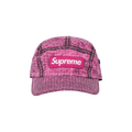 Supreme Distressed Ripstop Camp Cap 'Pink'