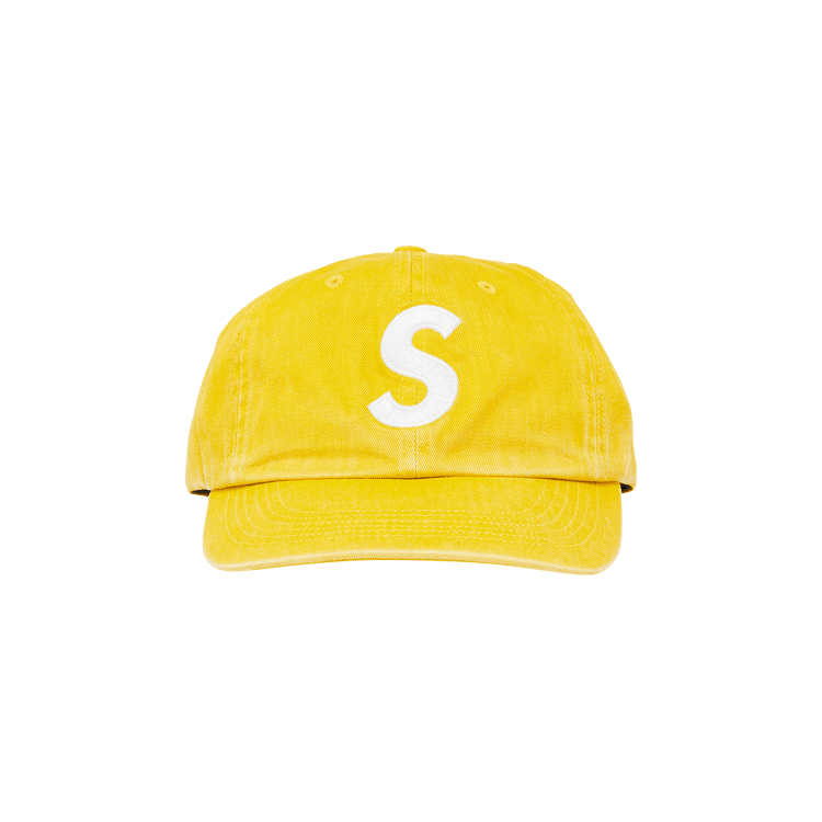 Supreme Pigment Print S Logo 6-Panel 'Yellow'