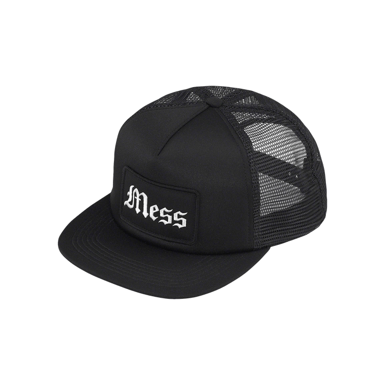 Supreme Mess Mesh Back 5-Panel 'Black'