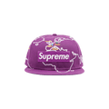 Supreme Worldwide Box Logo New Era 'Purple'