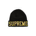Supreme x New Era Varsity Beanie 'Black'