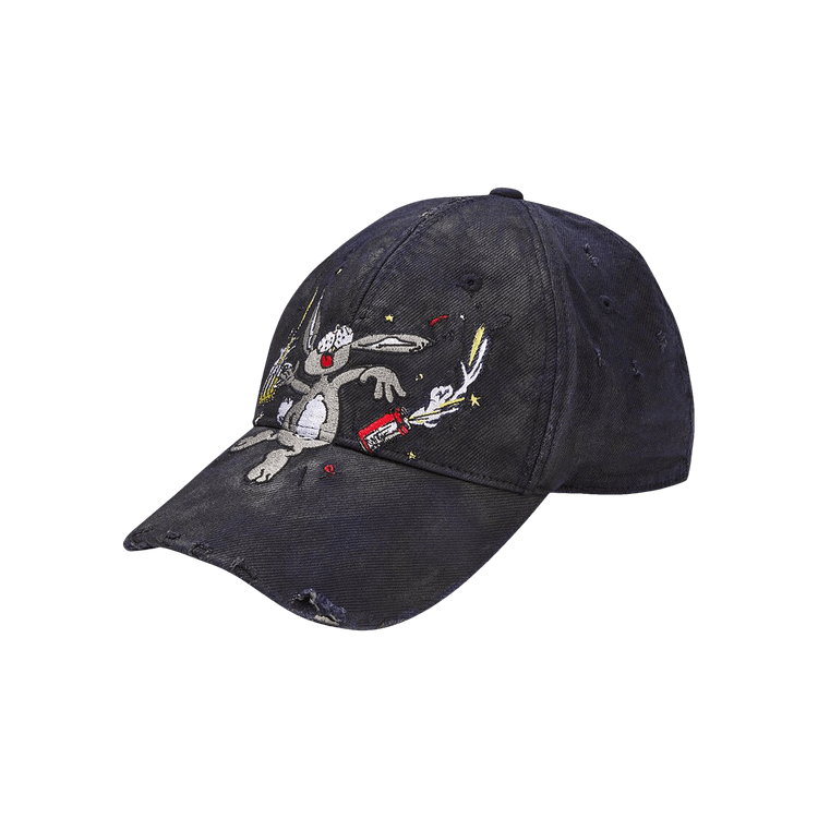 Martine Rose Bunny Cap 'Black'