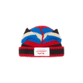 Charles Jeffrey Loverboy Striped Ears Beanie 'Red/Blue'