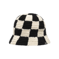 Stussy Bucket Hat Checker Knit 'Black'