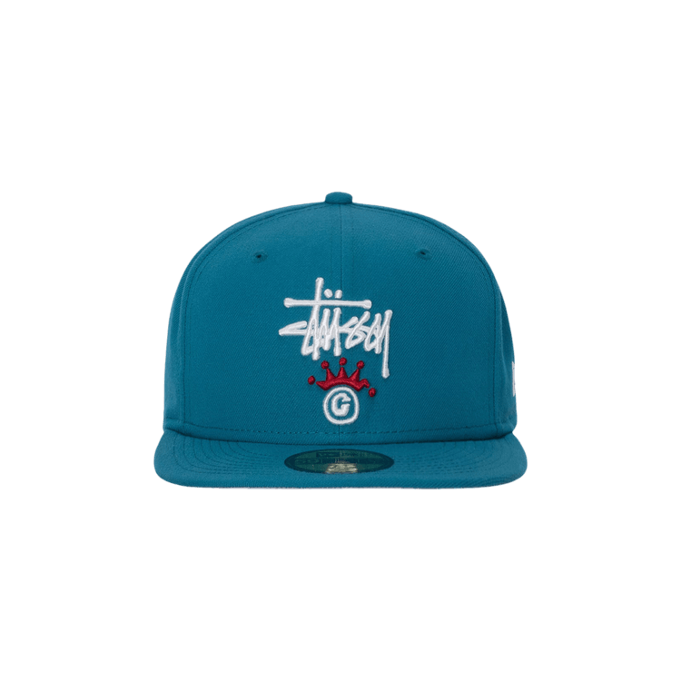 Stussy x New Era 59Fifty Copyright Crown 'Teal'