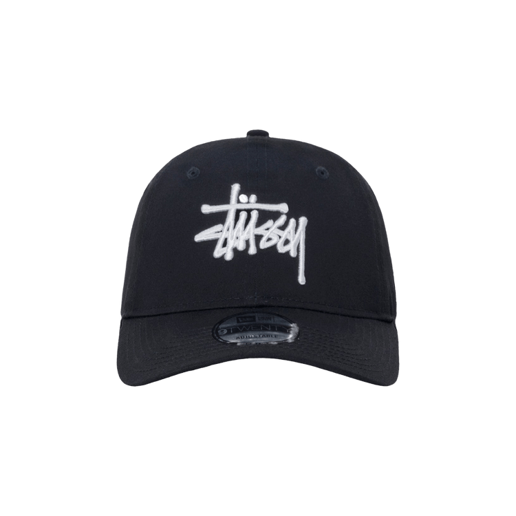 Stussy x New Era 9Twenty Basic Strapback 'Black'