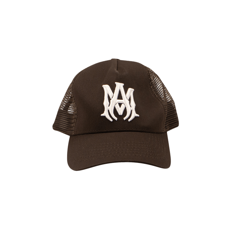 Amiri MA Trucker Hat 'Brown'
