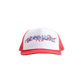 Mr. Saturday Good Luck Trucker Hat 'Red/White'