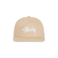 Stussy Big Stock Point Crown Cap 'Sand'
