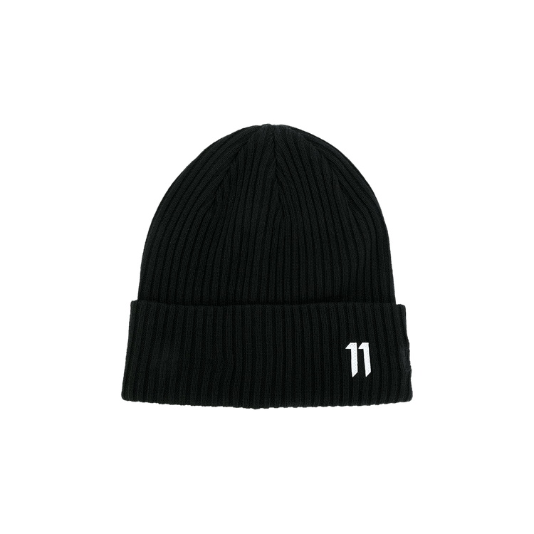 Boris Bidjan Saberi x New Era 11 Logo Beanie 'Black/Light Grey'