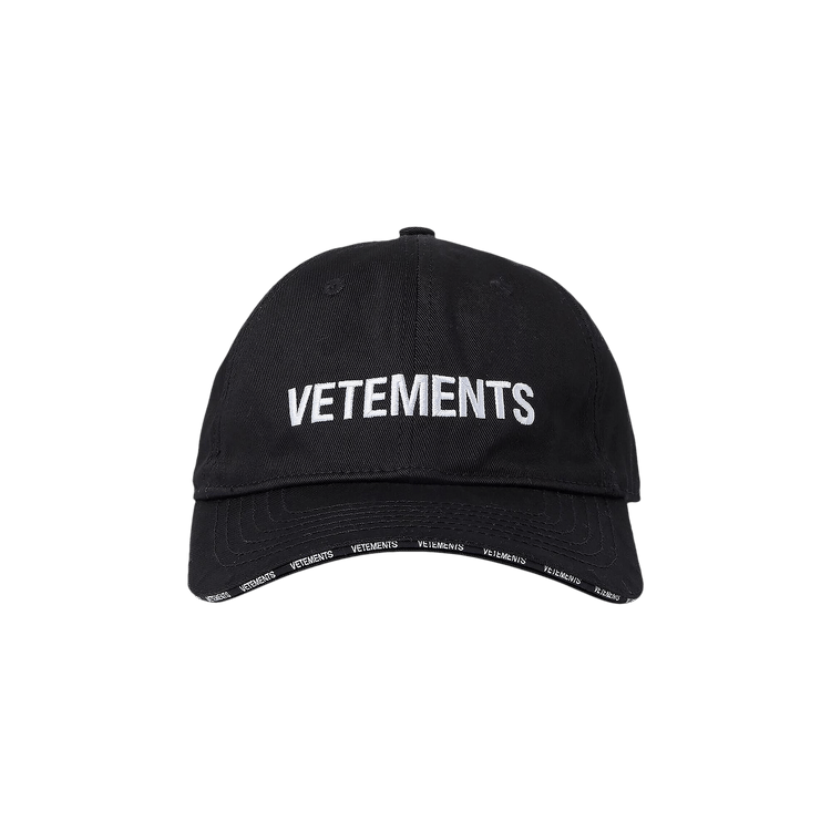 Vetements Iconic Logo Cap 'Black'