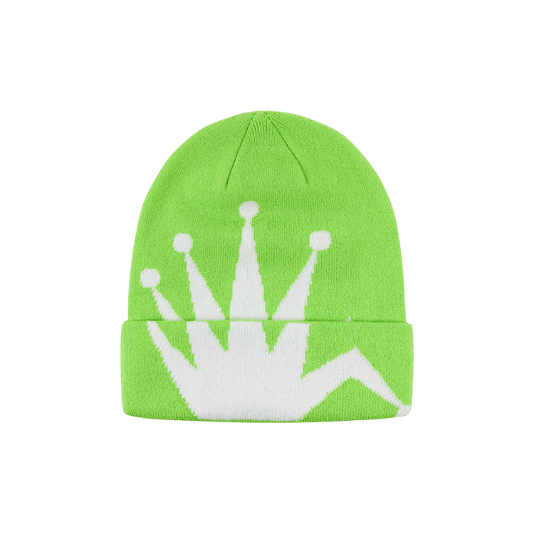 Stussy Crown Jacquard Cuff Beanie 'Sage'