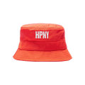 Heron Preston Embroidered Nylon Bucket Hat 'Orange/White'