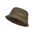 Fendi FF Bucket Hat 'Tabacco/Verde'