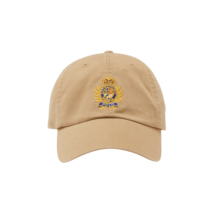 GOAT Exclusive Polo Ralph Lauren Classic Sport Cap, Vintage Polo Crest Tan