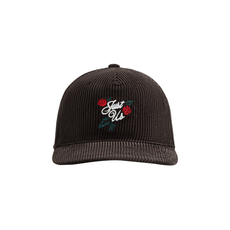Kith Just Us Corduroy Relaxed Pinch Crown Snapback 'Kindling'