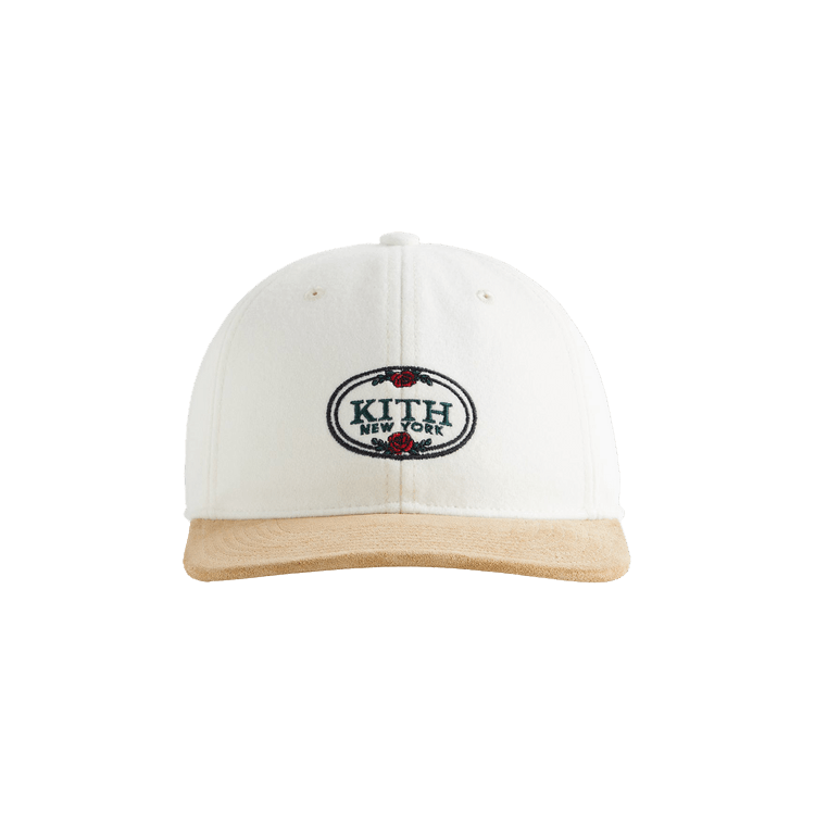 Kith Two Tone Rose Logo Wool Cap 'Loft'