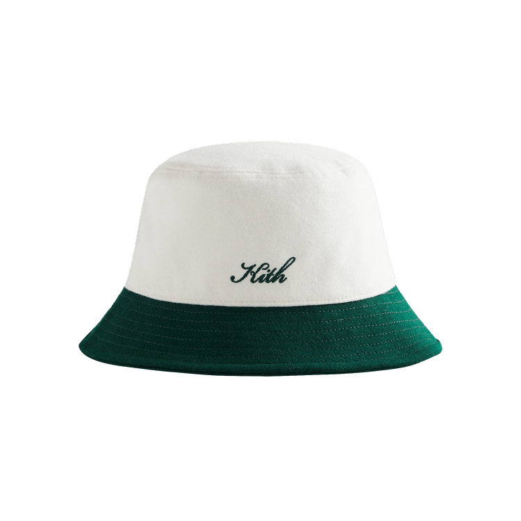 Kith Two Tone Wool Script Bucket Hat 'Fairway'