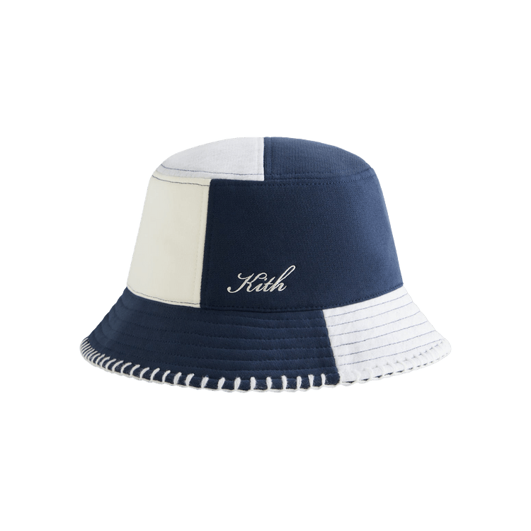 Kith Multi Panelled Fleece Bucket Hat 'Nocturnal'