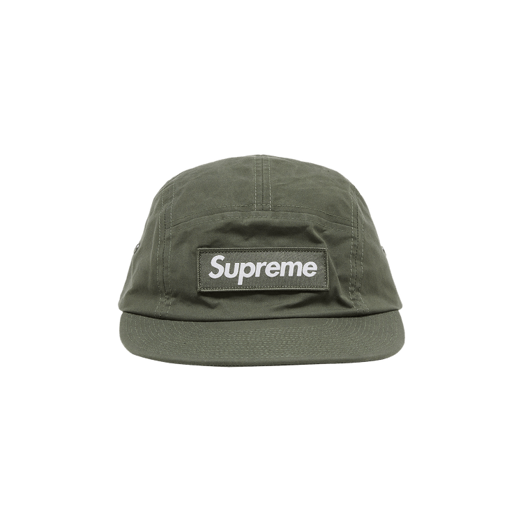 Supreme Waxed Cotton Camp Cap 'Olive'