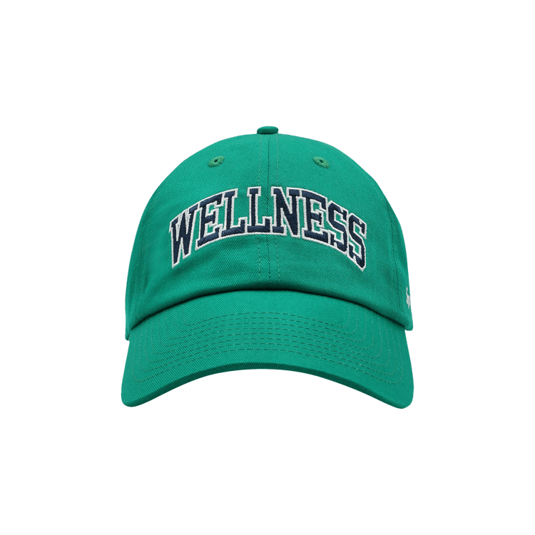Sporty & Rich Wellness Ivy Embroidered Hat 'Verde/Navy'