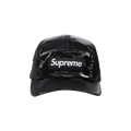 Supreme Gloss Ripstop Camp Cap 'Black'