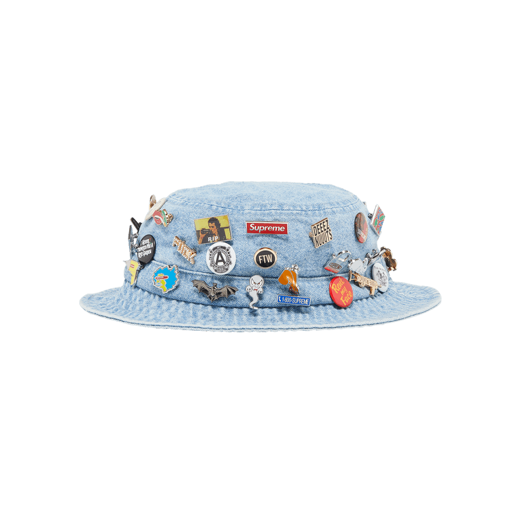Supreme Pins Crusher 'Denim'