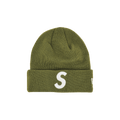 Supreme x New Era S Logo Beanie 'Olive'