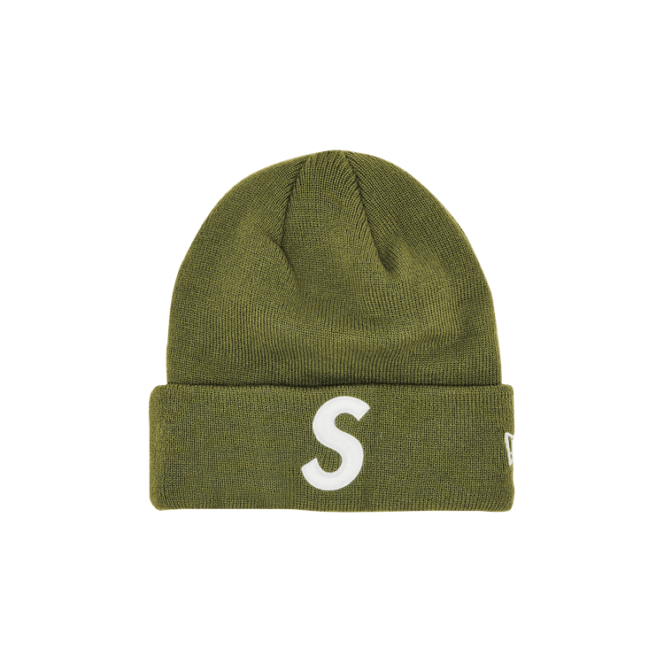 Supreme x New Era S Logo Beanie 'Olive'